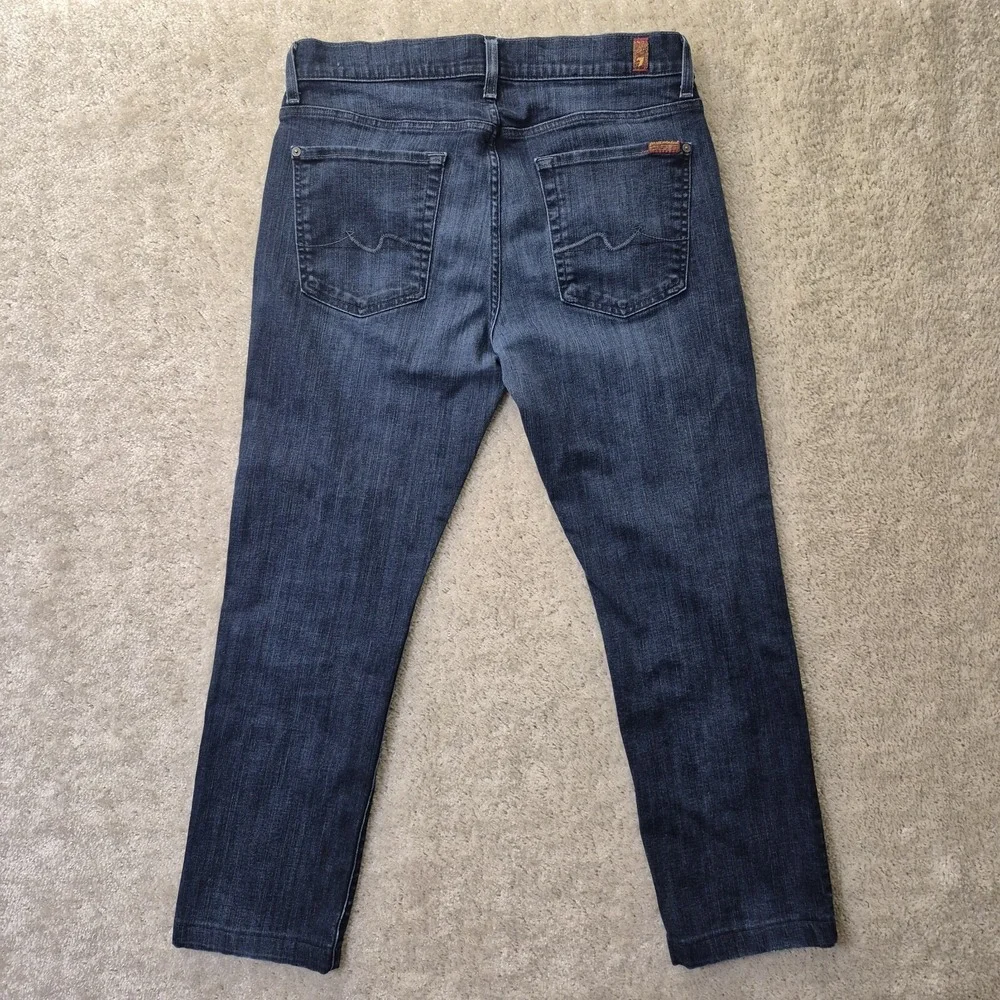 7 For All Mankind Jeans Slimmy Mens 32/29 Altered Straight Blue Capsule Preppy